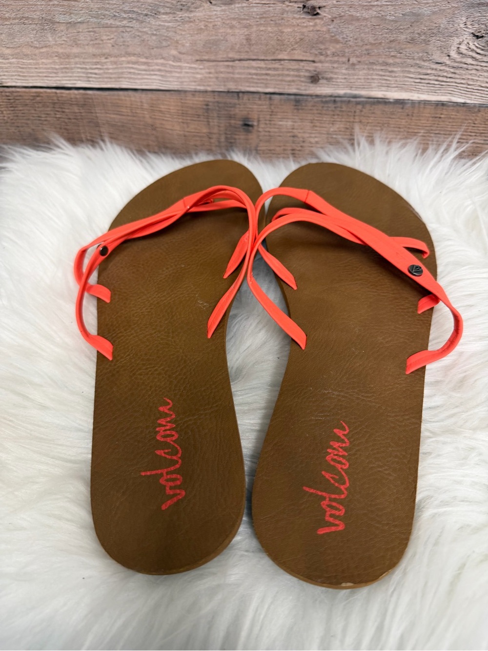 Volcom Coral Strappy Sandals 9.5 - Picture 3 of 7